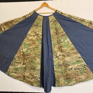 GWENDOLYN DAWAN maxi super swing skirt size small